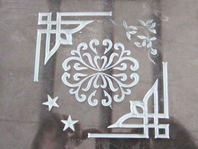 數控玻璃雕刻切割機樣品 數控玻璃雕刻切割機樣品