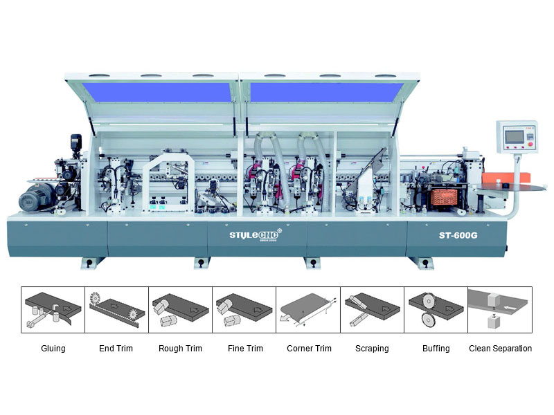 工業(yè)級全自動木工封邊機 ST-600G 工業(yè)級全自動木工封邊機 ST-600G