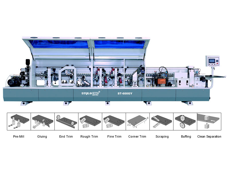工業(yè)級全自動木工封邊機 ST-600GY 工業(yè)級全自動木工封邊機 ST-600GY