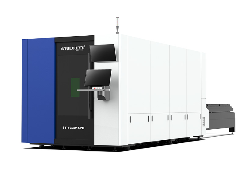 5x10光纖激光金屬切割機，帶全封閉式保護殼