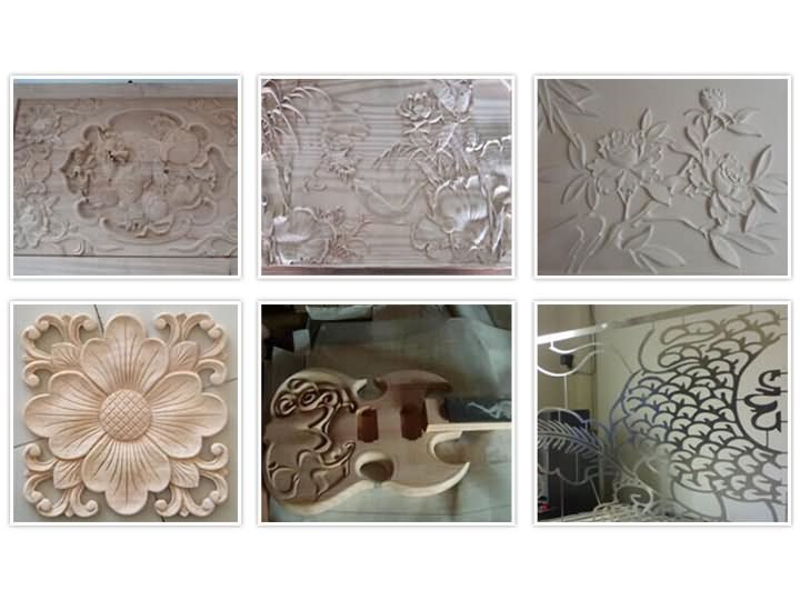 4x8 CNC雕刻機樣品