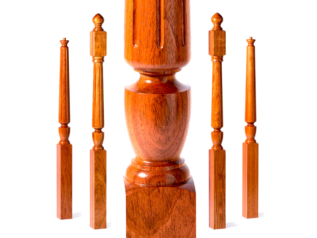 數(shù)控車床加工木樓梯立柱