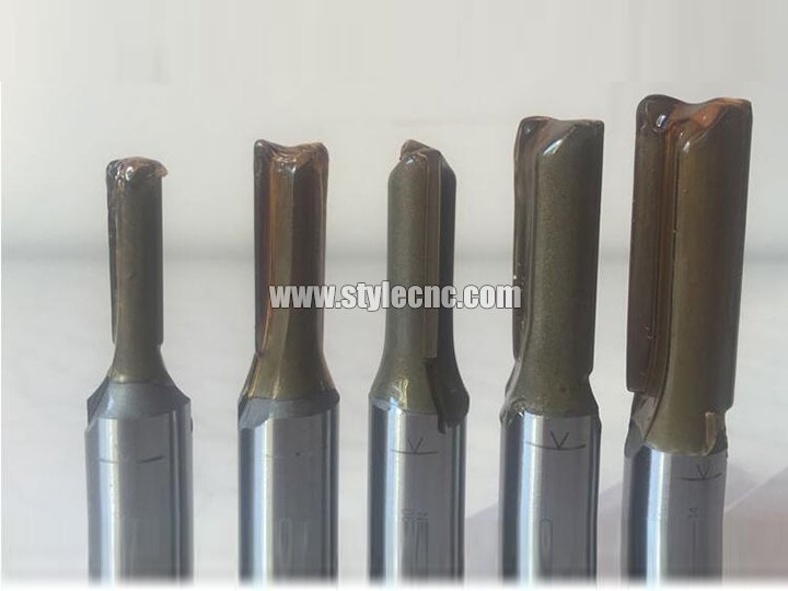 TCT 直槽 CNC 鉆頭，適用于中密度纖維板和木材切割