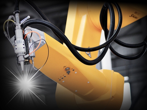 五軸激光切割機3D機器手臂