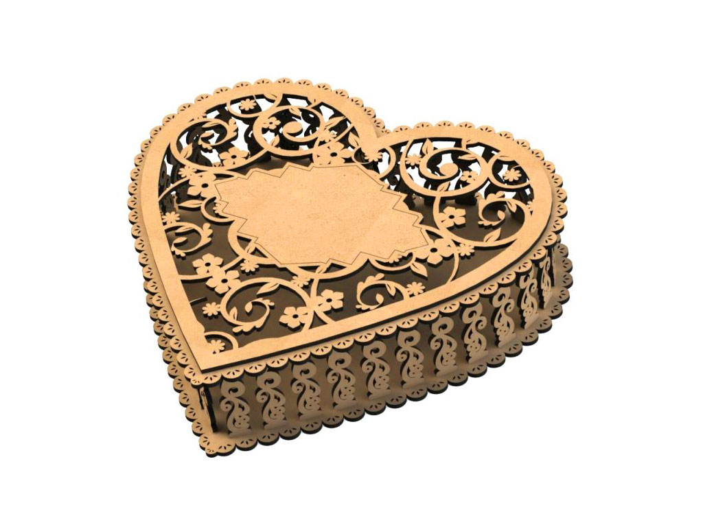 激光切割機(jī)用于 3D 木箱樣品