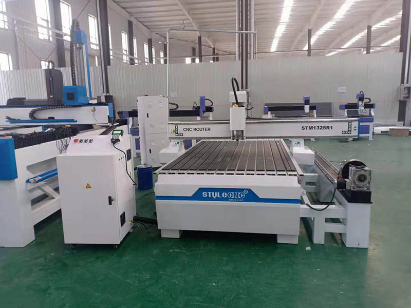 新西蘭的帶第四軸旋轉的數控雕刻機