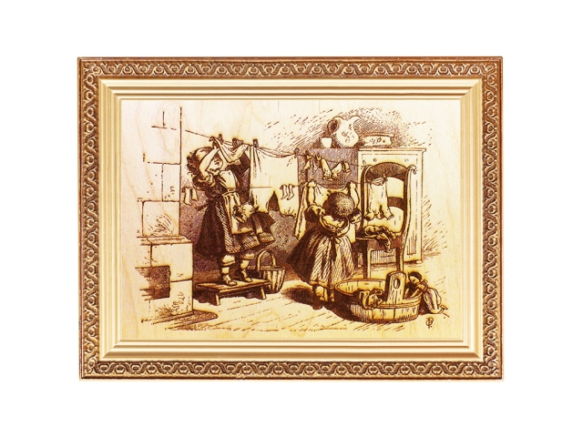 木材上的激光雕刻照片 - DIY 照片禮品創意 木材上的激光雕刻照片 - DIY 照片禮品創意