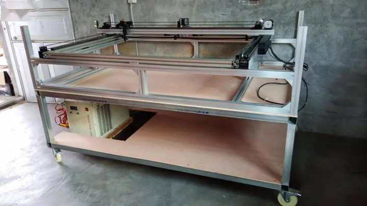 組裝 XY 軸及機(jī)架