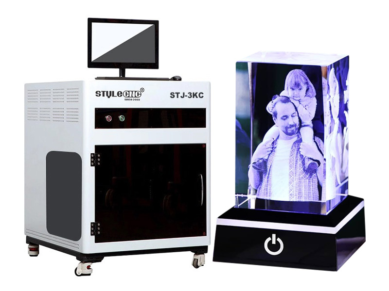 3D 地下激光雕刻水晶項目