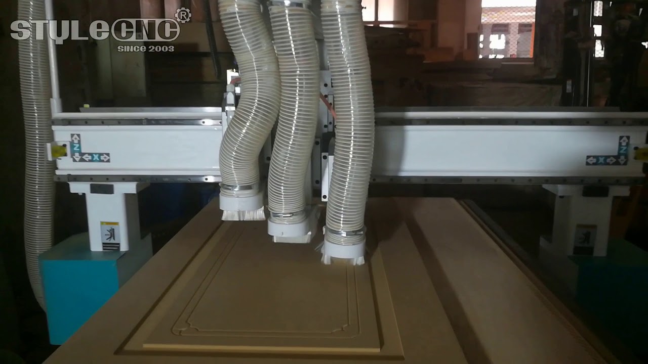 專業(yè)木門制造數(shù)控雕刻機，3主軸