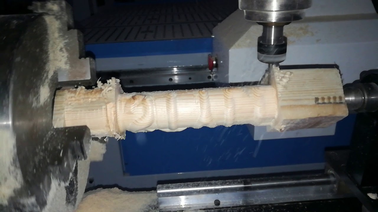 STM1325 帶四軸旋轉附件的數控雕刻機機