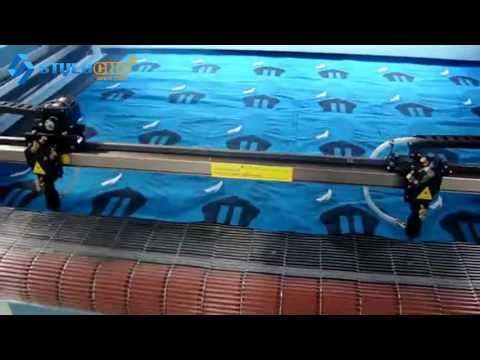 自動送料布料皮革激光切割機 自動送料布料皮革激光切割機