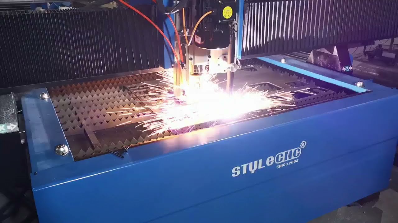 用于金屬切割和鉆孔的精密數控等離子切割工作臺 用于金屬切割和鉆孔的精密數控等離子切割工作臺